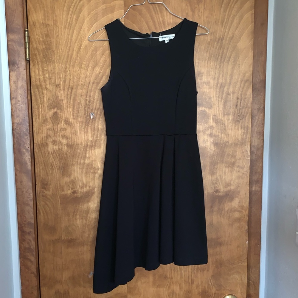 A-line Black Dress